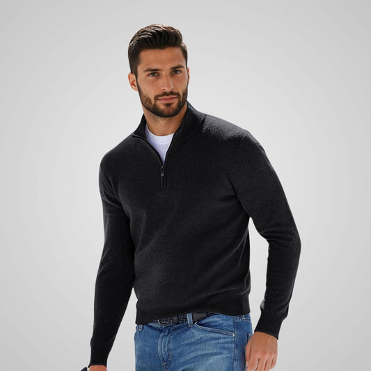 Jason | Casual Zip Sweater