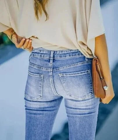 Bella | High Waist Flared Jeans