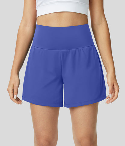 Elara | 2-in-1 high-Waisted yoga shorts