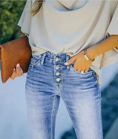 Bella | High Waist Flared Jeans