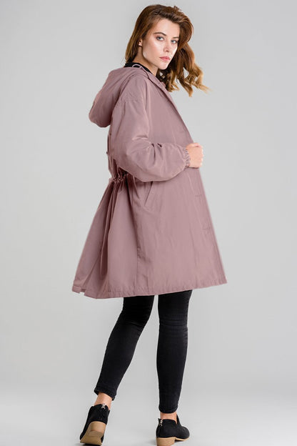 Elena | Water Resistant Oversized Hooded Wind and Rain Jacket