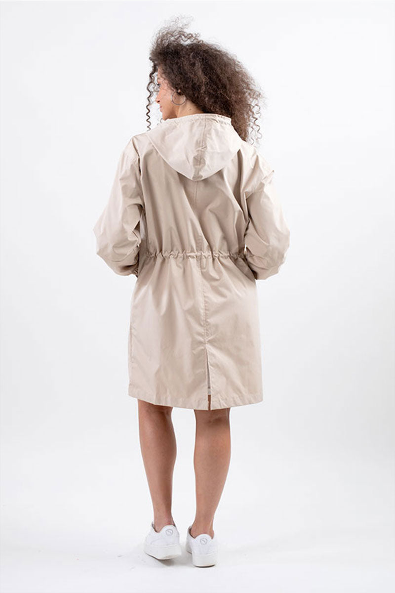 Elena | Water Resistant Oversized Hooded Wind and Rain Jacket