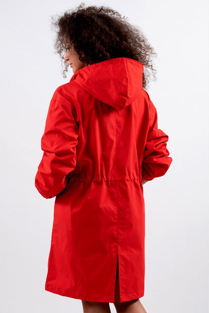 Elena | Water Resistant Oversized Hooded Wind and Rain Jacket