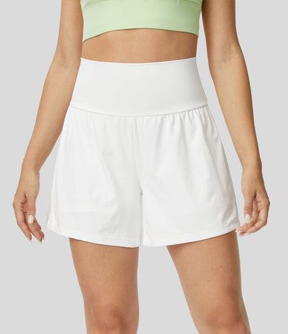 Elara | 2-in-1 high-Waisted yoga shorts