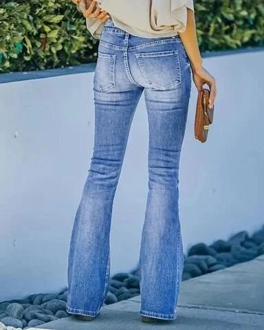 Bella | High Waist Flared Jeans