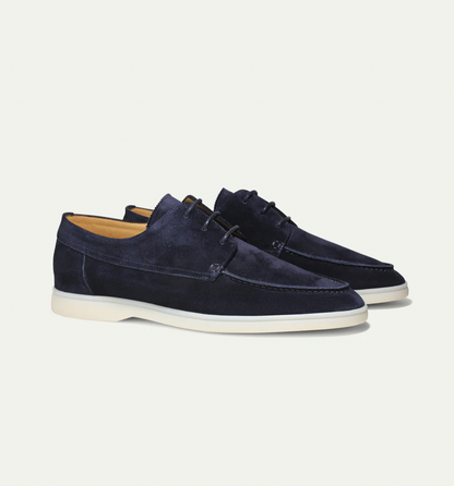 Armand | Suede lace-up Moccasins