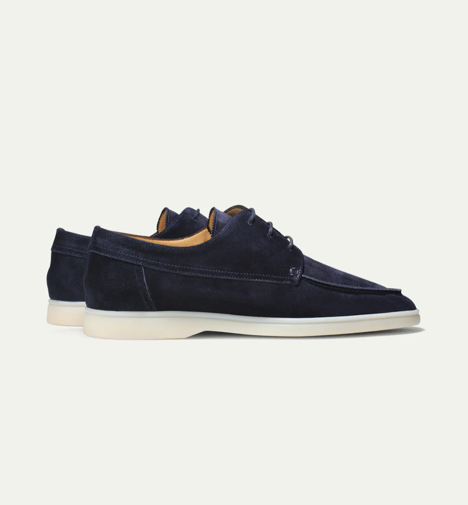 Armand | Suede lace-up Moccasins