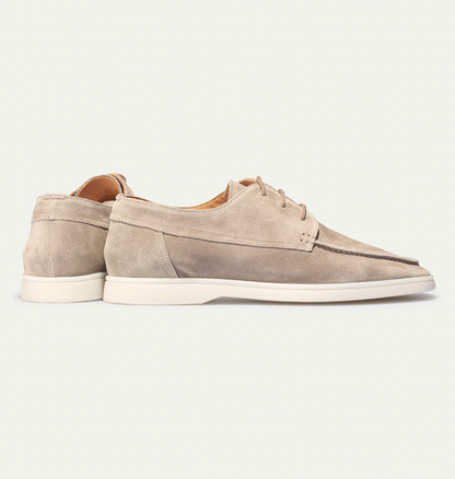 Armand | Suede lace-up Moccasins