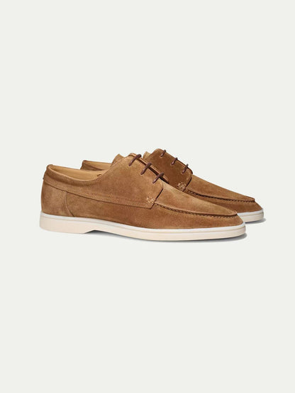 Armand | Suede lace-up Moccasins