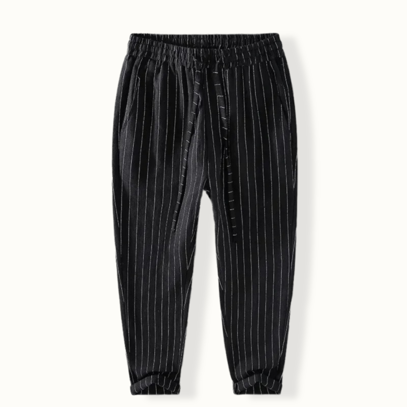 Livia Linen Stripe Pants