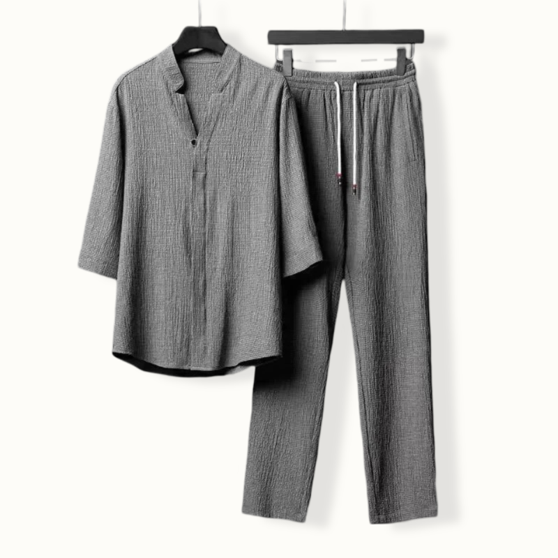 Shoreline Linen Two-Piece Set