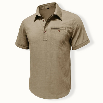 Elmore Vintage Linen Polo