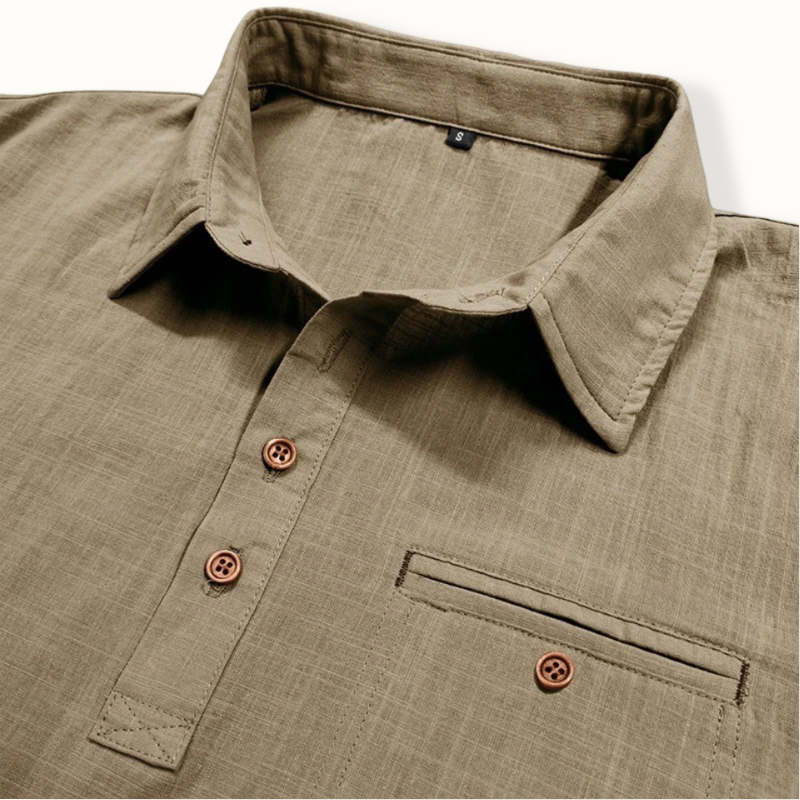 Elmore Vintage Linen Polo