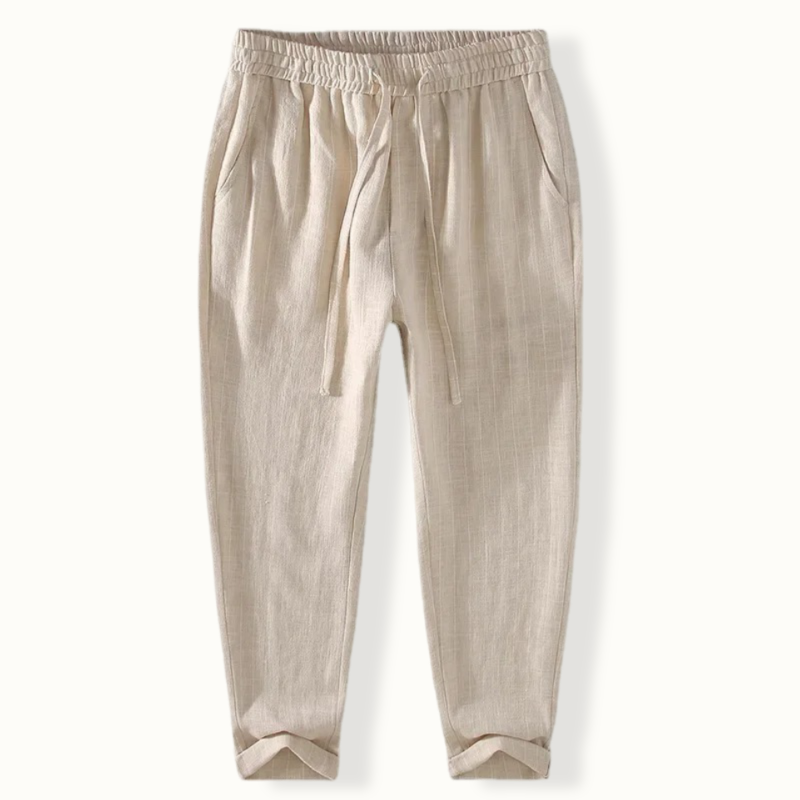 Livia Linen Stripe Pants