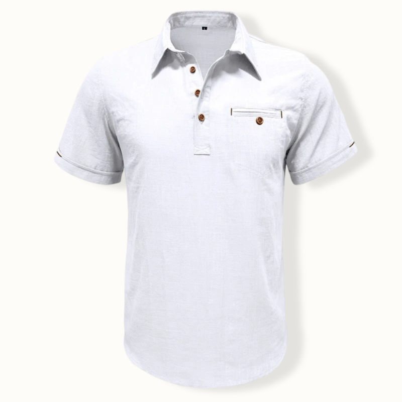 Elmore Vintage Linen Polo