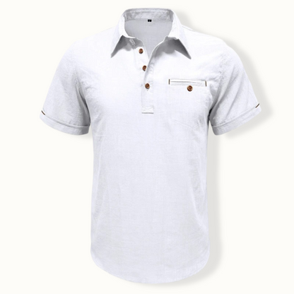 Elmore Vintage Linen Polo