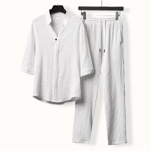 Shoreline Linen Two-Piece Set