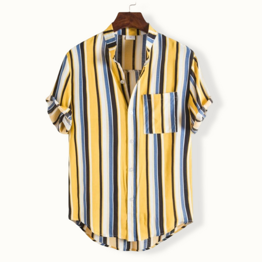 Brighton | Striped Button Up