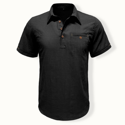 Elmore Vintage Linen Polo