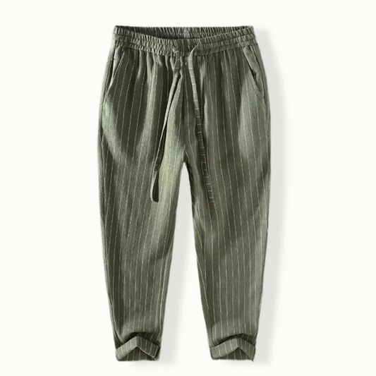 Livia Linen Stripe Pants