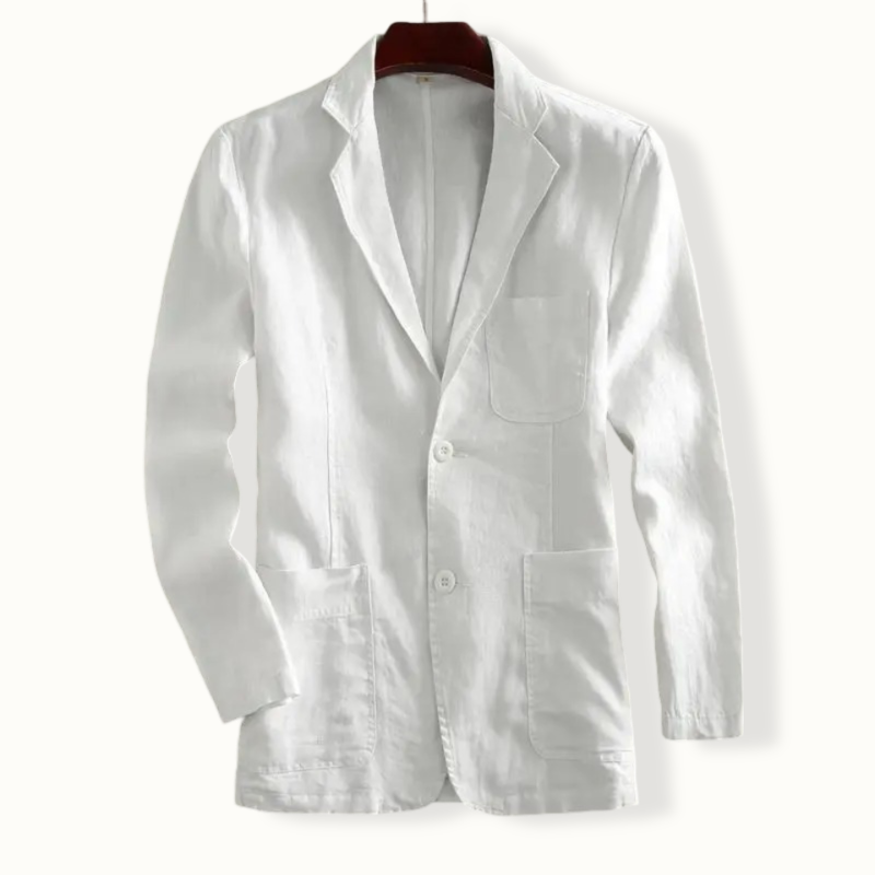 Palermo Linen Breasted Blazer