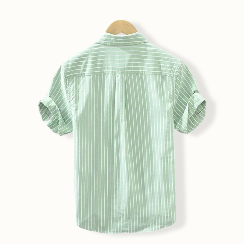 Oslo Striped Turn Down Button Up