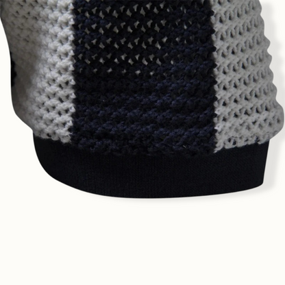 Aspen | Knitted V Neck Polo