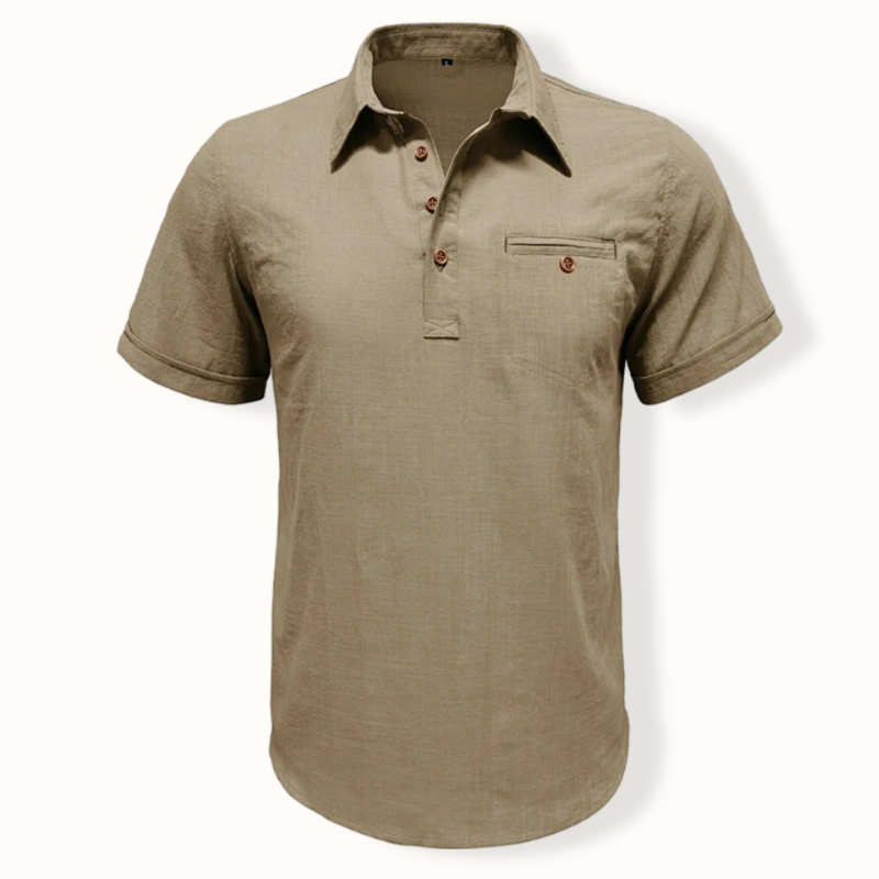 Elmore Vintage Linen Polo