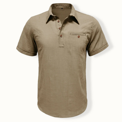 Elmore Vintage Linen Polo