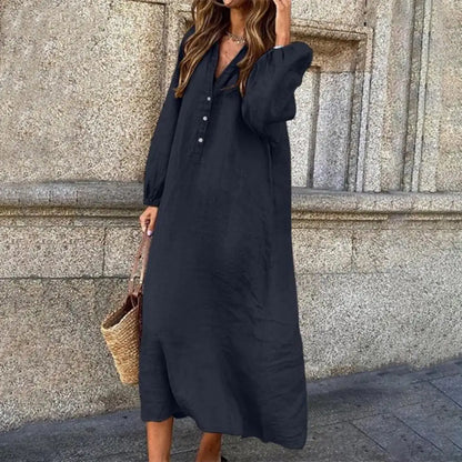 Clara | long-sleeved midi dress