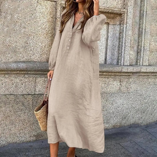 Clara | long-sleeved midi dress