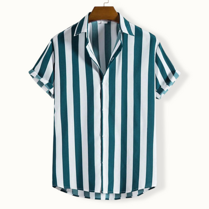 Jasper Vertical Stripe Button-Up