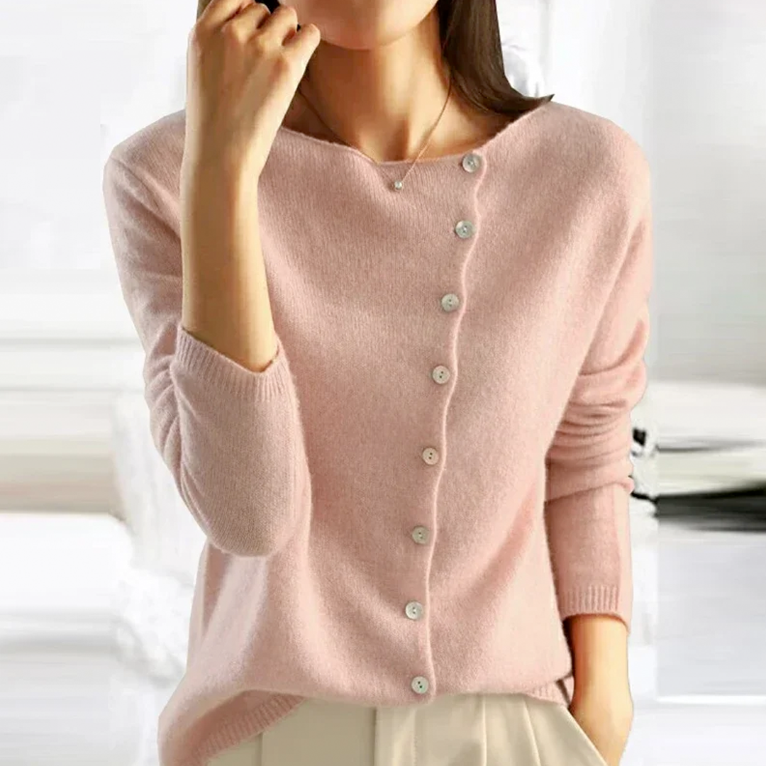 Cosmo Knit Button-Up