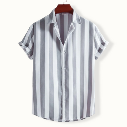 Jasper Vertical Stripe Button-Up