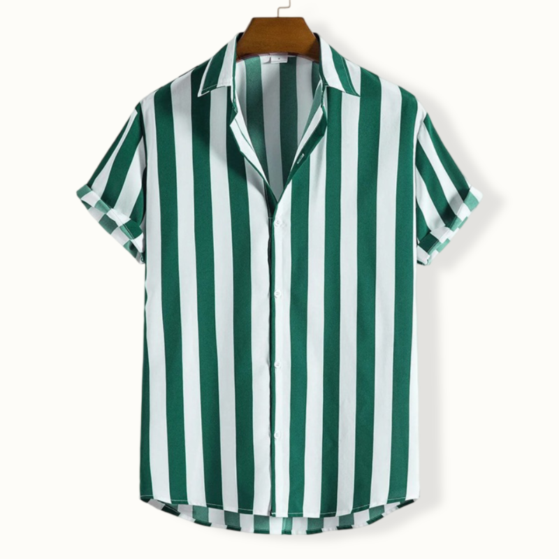 Jasper Vertical Stripe Button-Up