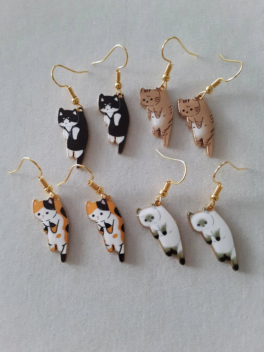 Cathlyn | Cat Earrings (pair)