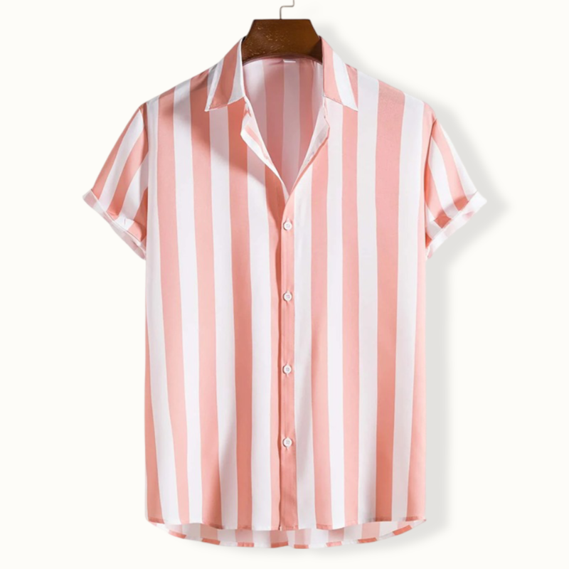 Jasper Vertical Stripe Button-Up