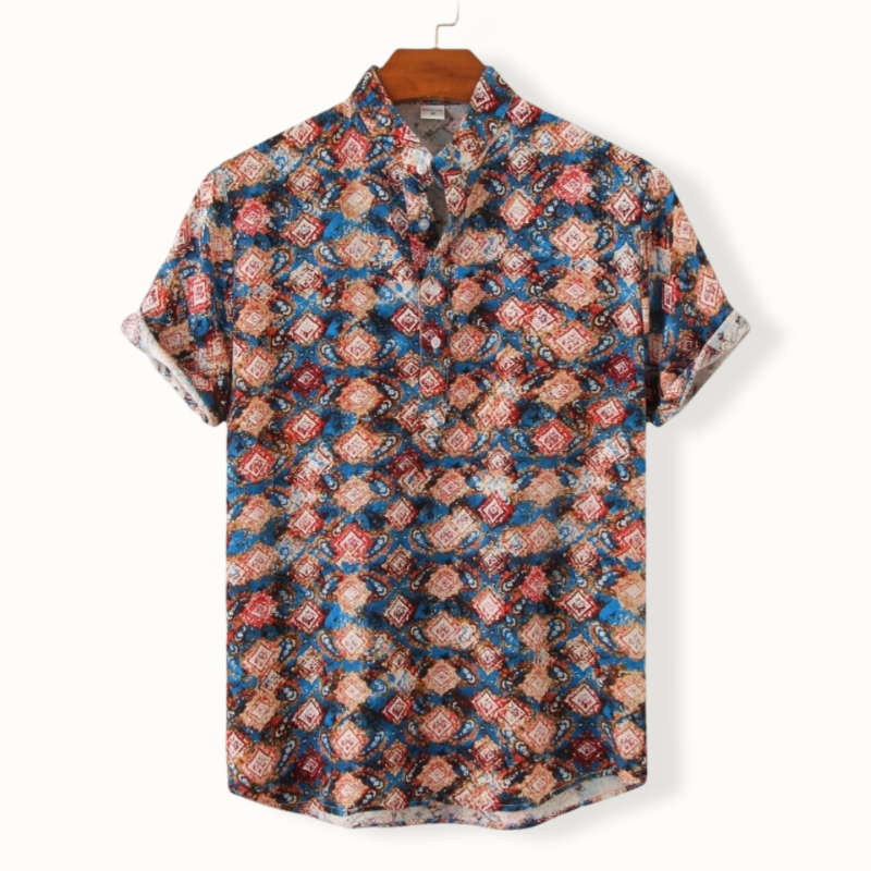 Hawaiian Breeze Shirt: Effortless Sophistication