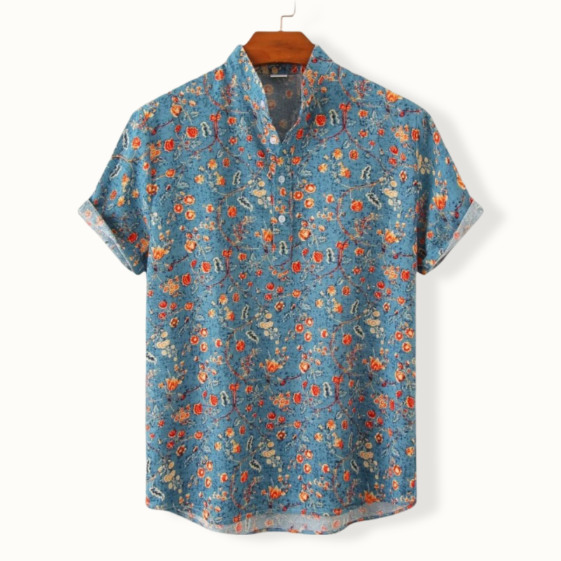 Hawaiian Breeze Shirt: Effortless Sophistication