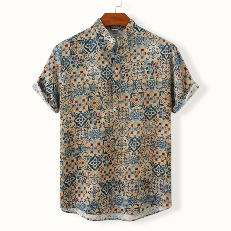 Hawaiian Breeze Shirt: Effortless Sophistication