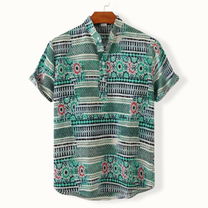 Hawaiian Breeze Shirt: Effortless Sophistication